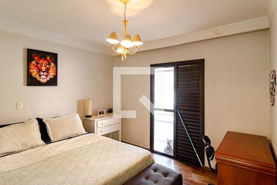 Suíte de apartamento à venda com 3 quartos, 126m² em Vila Mascote, São Paulo