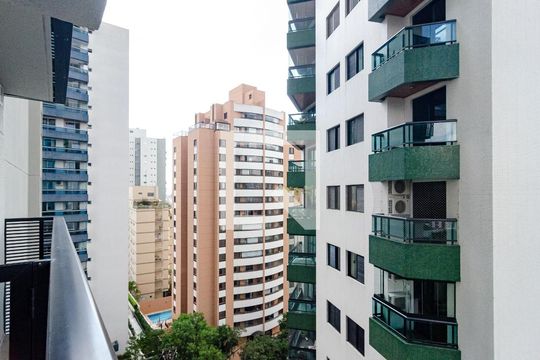 Vista da Varanda de kitnet/studio para alugar com 1 quarto, 30m² em Chácara Inglesa, São Paulo