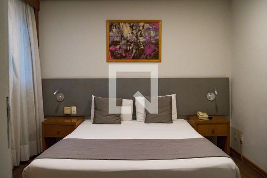 Quarto de apartamento para alugar com 1 quarto, 40m² em Centro, Santo André