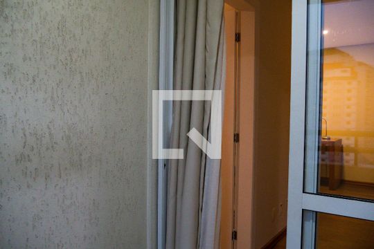 Varanda da Sala de apartamento para alugar com 1 quarto, 40m² em Centro, Santo André