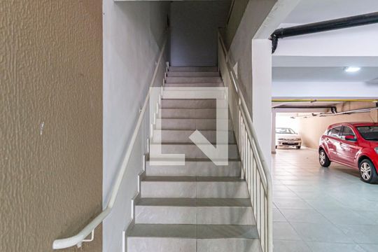Área comum - Garagem de apartamento à venda com 2 quartos, 39m² em Vila Pires, Santo André