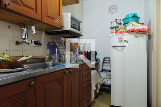Cozinha - Armários de apartamento à venda com 2 quartos, 55m² em Jacarepaguá, Rio de Janeiro