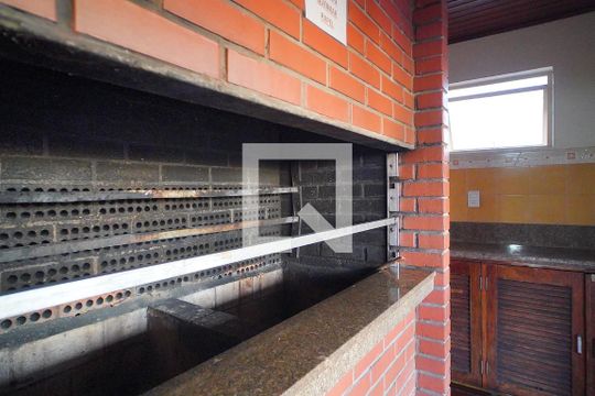 Área comum - Churrasqueira de apartamento à venda com 1 quarto, 45m² em Rio Branco, Porto Alegre