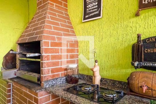 Churrasqueira de casa para alugar com 2 quartos, 95m² em Picanço, Guarulhos