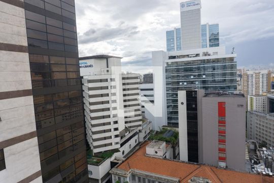 Vista da Sala de apartamento à venda com 3 quartos, 105m² em Jardim Paulista, São Paulo