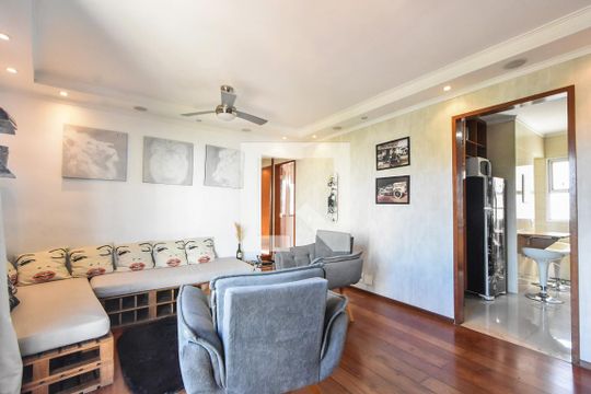 Sala de apartamento à venda com 1 quarto, 52m² em Vila Congonhas, São Paulo