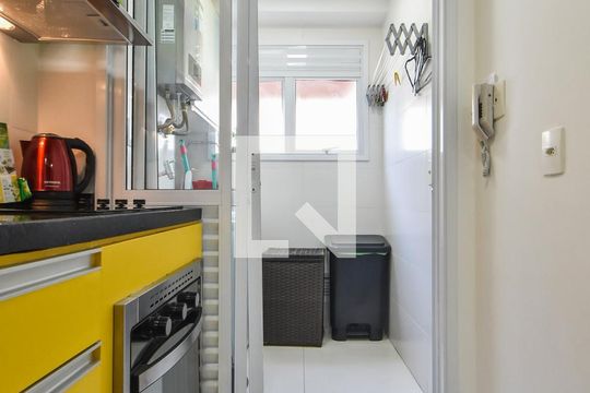 Lavanderia  de apartamento à venda com 1 quarto, 50m² em Vila Gertrudes, São Paulo