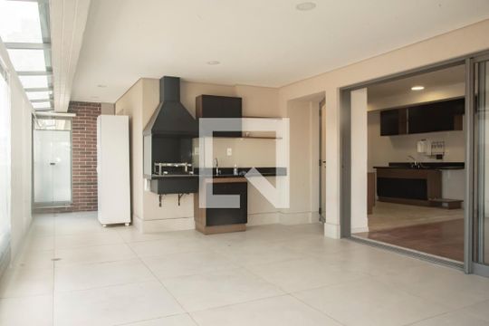 Varanda gourmet de apartamento para alugar com 3 quartos, 138m² em Mirandópolis, São Paulo