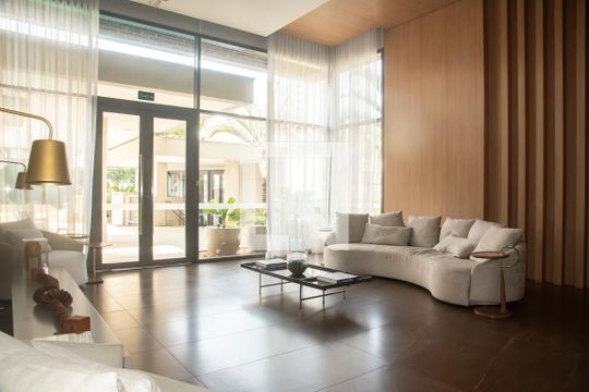 Hall social de apartamento à venda com 3 quartos, 138m² em Mirandópolis, São Paulo