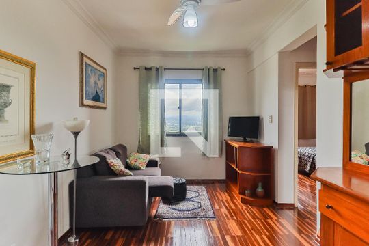 Sala de apartamento para alugar com 1 quarto, 41m² em Jardim Esplanada, São José dos Campos