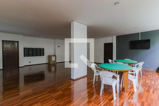 Área comum - Salão de festas de apartamento para alugar com 1 quarto, 41m² em Jardim Esplanada, São José dos Campos