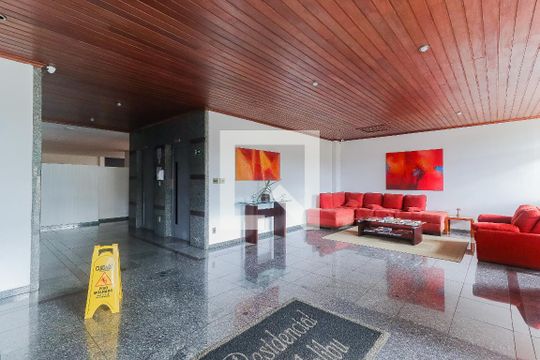 Hall de Entrada de apartamento para alugar com 1 quarto, 41m² em Jardim Esplanada, São José dos Campos