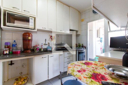 Cozinha de apartamento à venda com 3 quartos, 107m² em Chácara Santo Antônio (zona Leste), São Paulo
