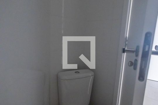 Banheiro Social de apartamento à venda com 1 quarto, 28m² em Chácara Califórnia, São Paulo