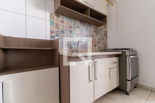 Sala e Cozinha Integrada de apartamento para alugar com 1 quarto, 24m² em Vila Campanela, São Paulo