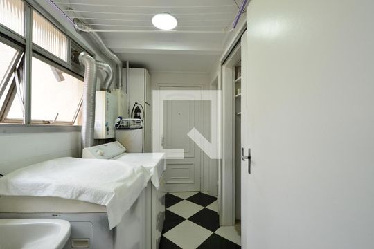 Área de Serviço de apartamento à venda com 4 quartos, 220m² em Vila Clementino, São Paulo