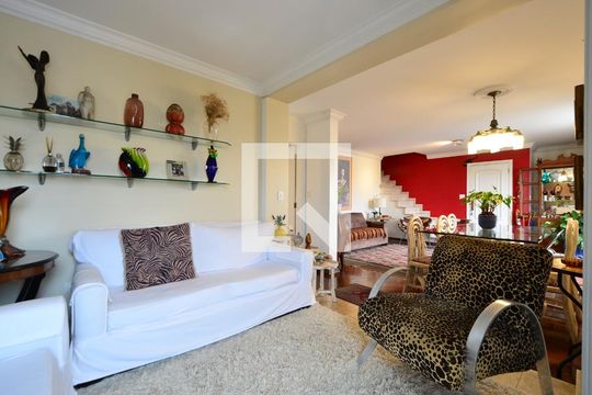 Sala de apartamento à venda com 4 quartos, 220m² em Vila Clementino, São Paulo