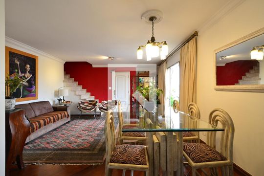 Sala de apartamento à venda com 4 quartos, 220m² em Vila Clementino, São Paulo