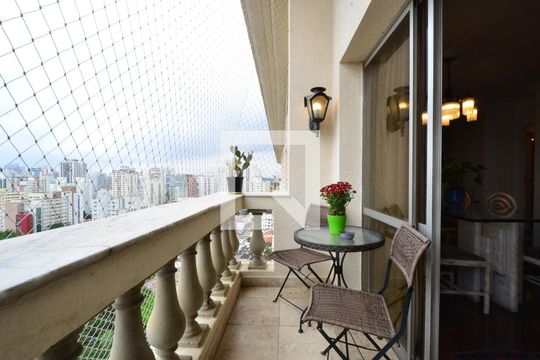 Varanda de apartamento à venda com 4 quartos, 220m² em Vila Clementino, São Paulo