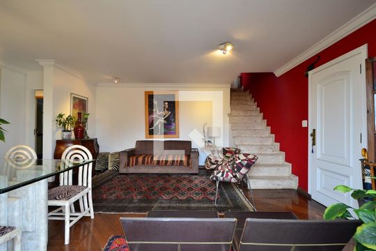 Sala de apartamento à venda com 4 quartos, 220m² em Vila Clementino, São Paulo