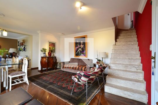 Sala de apartamento à venda com 4 quartos, 220m² em Vila Clementino, São Paulo