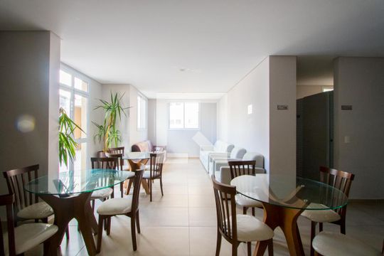 Área comum - Salão de festas de apartamento à venda com 1 quarto, 60m² em Vila Floresta, Santo André