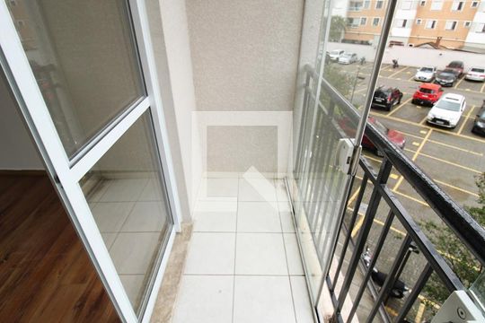 Varanda da Sala de apartamento para alugar com 3 quartos, 65m² em Parque Novo Mundo, São Paulo
