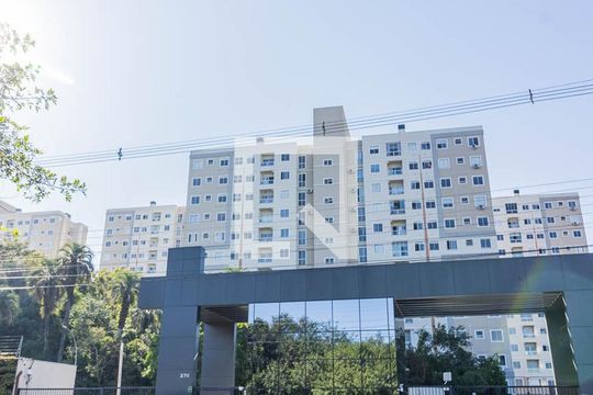 Fachada de apartamento para alugar com 2 quartos, 46m² em Rubem Berta, Porto Alegre