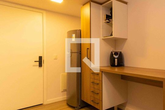 Detalhe da cozinha de kitnet/studio para alugar com 1 quarto, 36m² em Centro, Rio de Janeiro