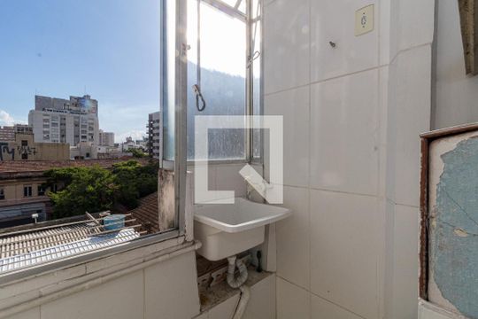 Área de Serviço de apartamento à venda com 2 quartos, 69m² em Rio Branco, Porto Alegre