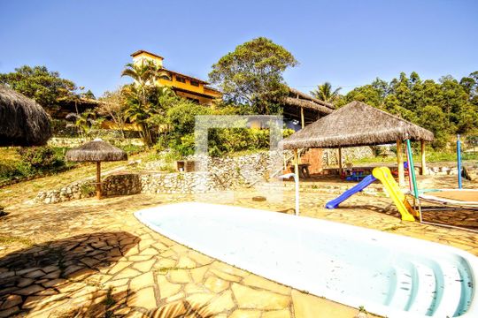 Área comum - Piscina de casa à venda com 18 quartos, 5000m² em São Sebastiao das Águas Claras, Nova Lima