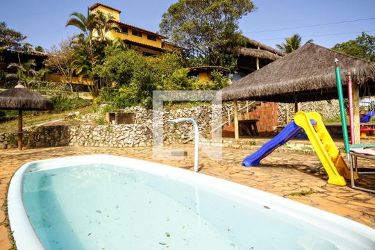Área comum - Piscina de casa à venda com 18 quartos, 5000m² em São Sebastiao das Águas Claras, Nova Lima