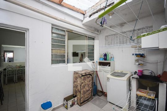 Área de Serviço de casa para alugar com 1 quarto, 100m² em Jardim Monte Alegre, Taboão da Serra