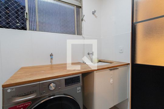 Área de serviço de apartamento para alugar com 3 quartos, 139m² em Jardim Paulista, São Paulo