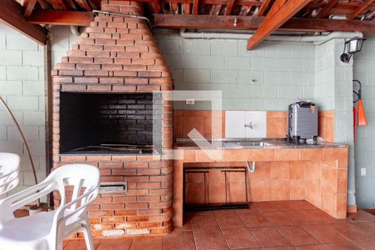 Área comum - Churrasqueira de apartamento à venda com 2 quartos, 54m² em Sacomã, São Paulo
