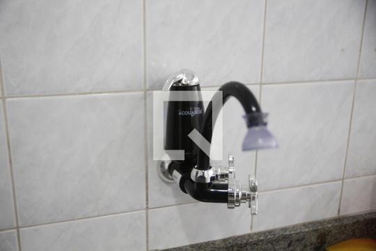 Cozinha  de apartamento para alugar com 1 quarto, 61m² em Canto do Forte, Praia Grande