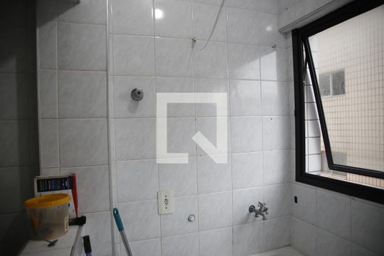 Área de Serviço de apartamento para alugar com 1 quarto, 61m² em Canto do Forte, Praia Grande