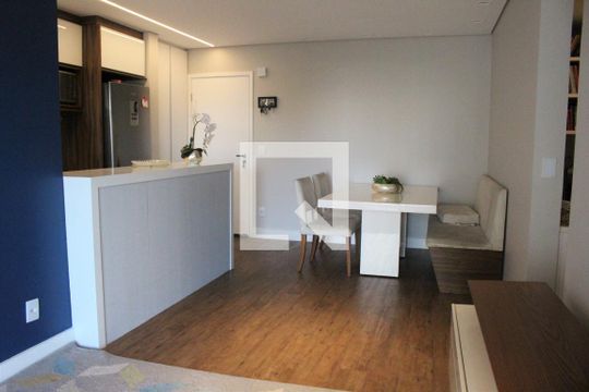 Sala dois Ambientes  de apartamento à venda com 3 quartos, 87m² em Mauá, São Caetano do Sul