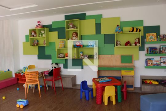 Área comum - Brinquedoteca - foto 4 de apartamento à venda com 3 quartos, 87m² em Mauá, São Caetano do Sul