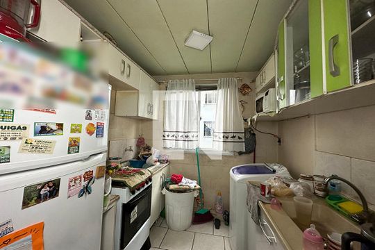 Cozinha de apartamento para alugar com 2 quartos, 54m² em Rio dos Sinos, São Leopoldo
