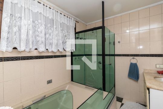 Banheiro da Suíte Principal de casa para alugar com 4 quartos, 360m² em Vila Aurora (zona Norte), São Paulo