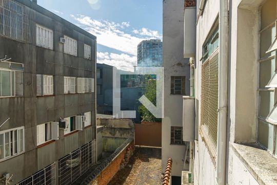 Vista da Sala de apartamento à venda com 2 quartos, 100m² em Centro Histórico, Porto Alegre