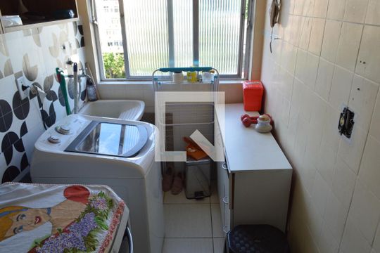 Área de Serviço de apartamento à venda com 1 quarto, 60m² em Pechincha, Rio de Janeiro