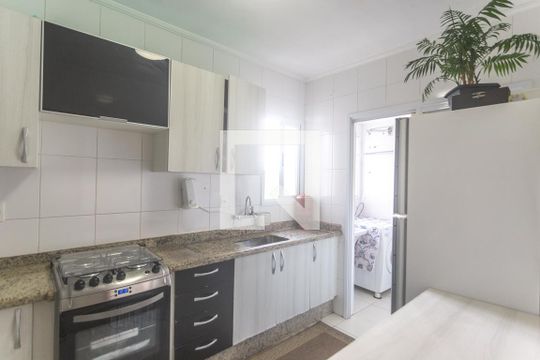 Cozinha de apartamento à venda com 3 quartos, 91m² em Centro, São Bernardo do Campo