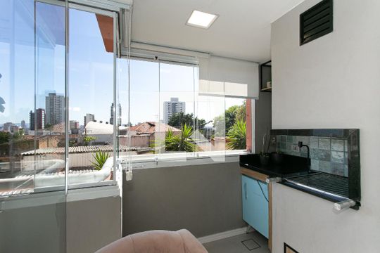 Varanda gourmet de apartamento à venda com 3 quartos, 84m² em Vila Carrao, São Paulo