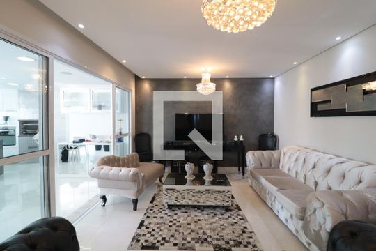 Sala de apartamento à venda com 3 quartos, 130m² em Mooca, São Paulo