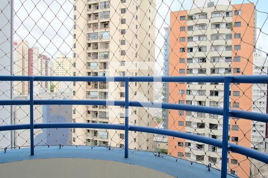 Varanda da Suíte de apartamento para alugar com 2 quartos, 75m² em Tatuapé, São Paulo