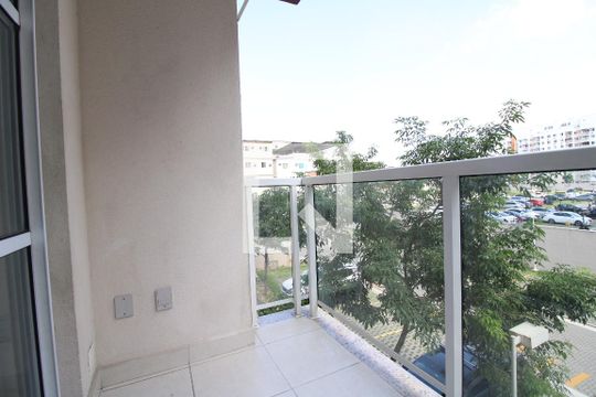 Varanda de apartamento para alugar com 3 quartos, 70m² em Anil, Rio de Janeiro