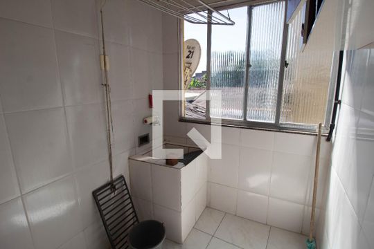 Área de Serviço de apartamento para alugar com 1 quarto, 40m² em Parada de Lucas, Rio de Janeiro