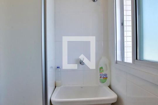 Área de Serviço de apartamento para alugar com 1 quarto, 49m² em Vila Matias, Santos